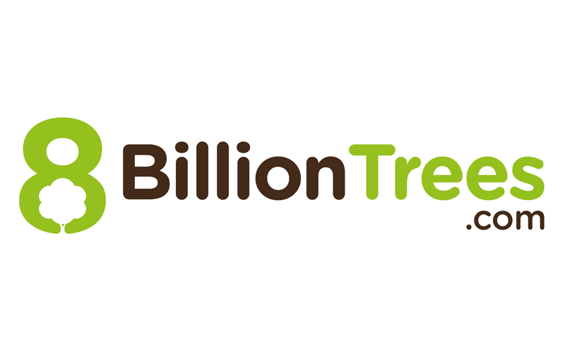 8 Billion Trees logo