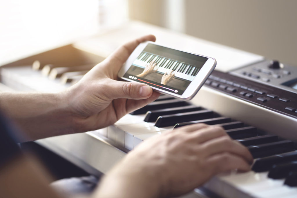 Learning to play the piano